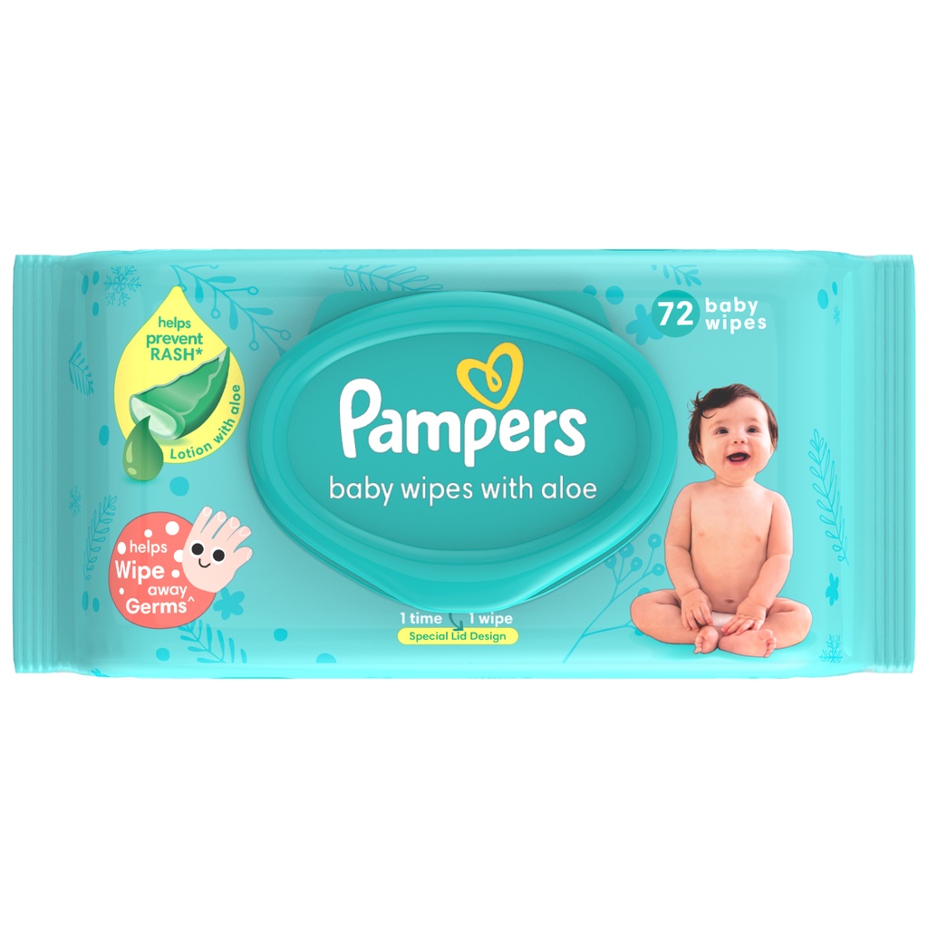 Pampers Wipes With Aloe